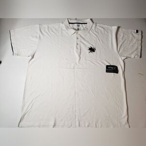 San Jose Sharks White Polo Shirt